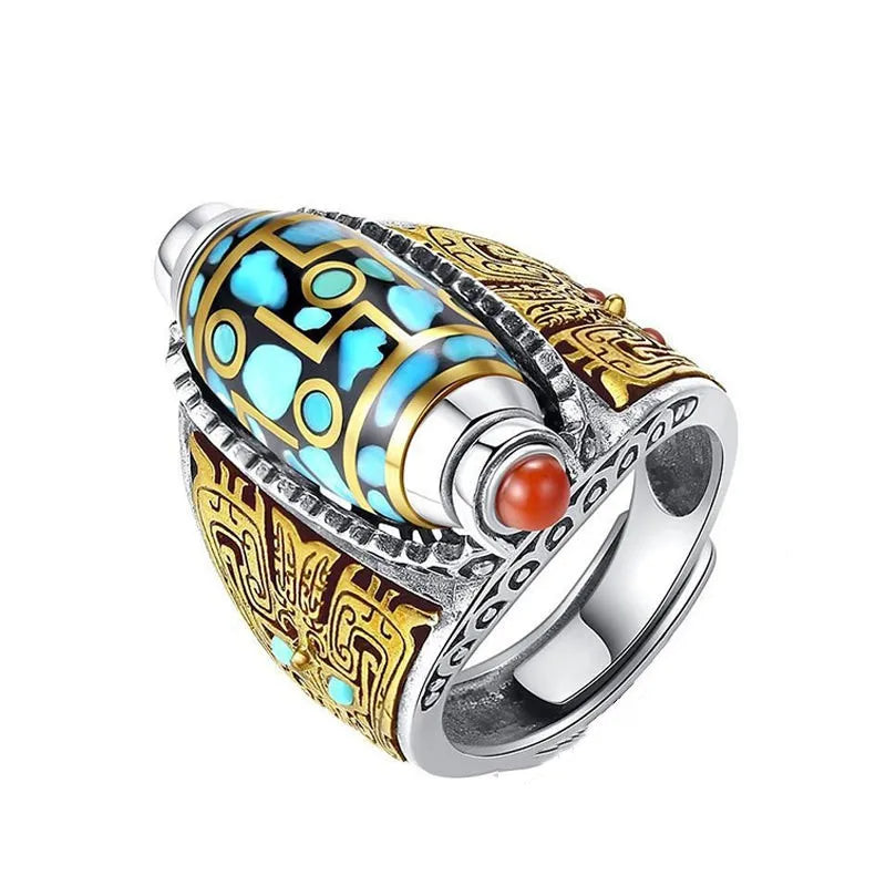 ANILLO MANTRA TIBETANO