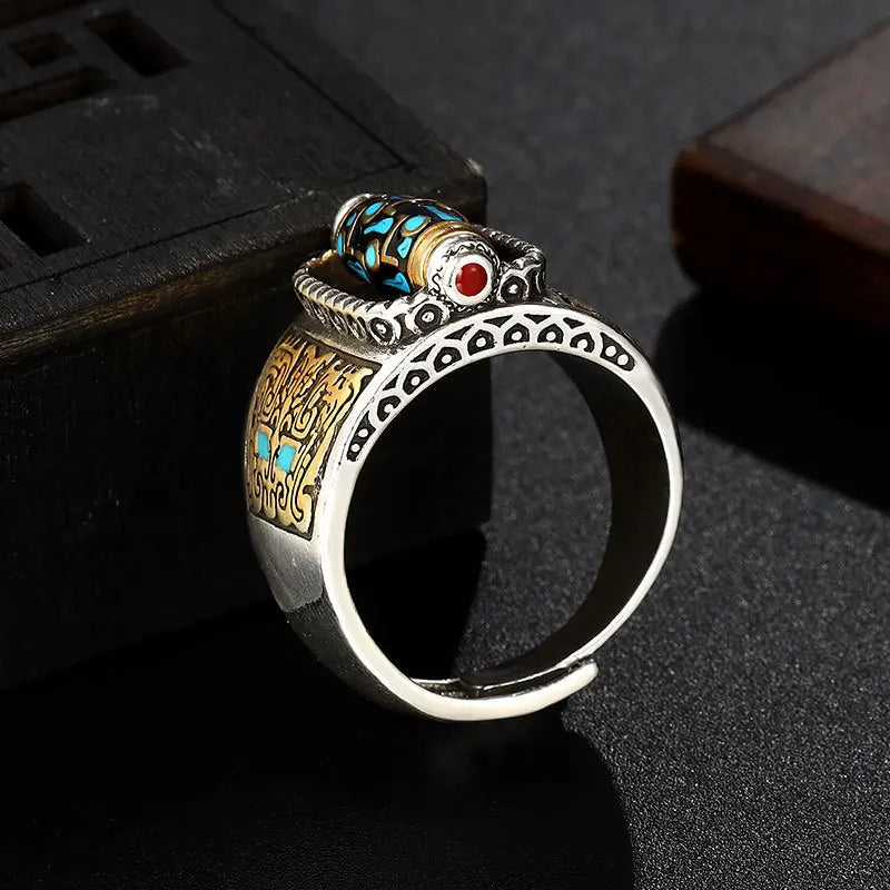 ANILLO MANTRA TIBETANO