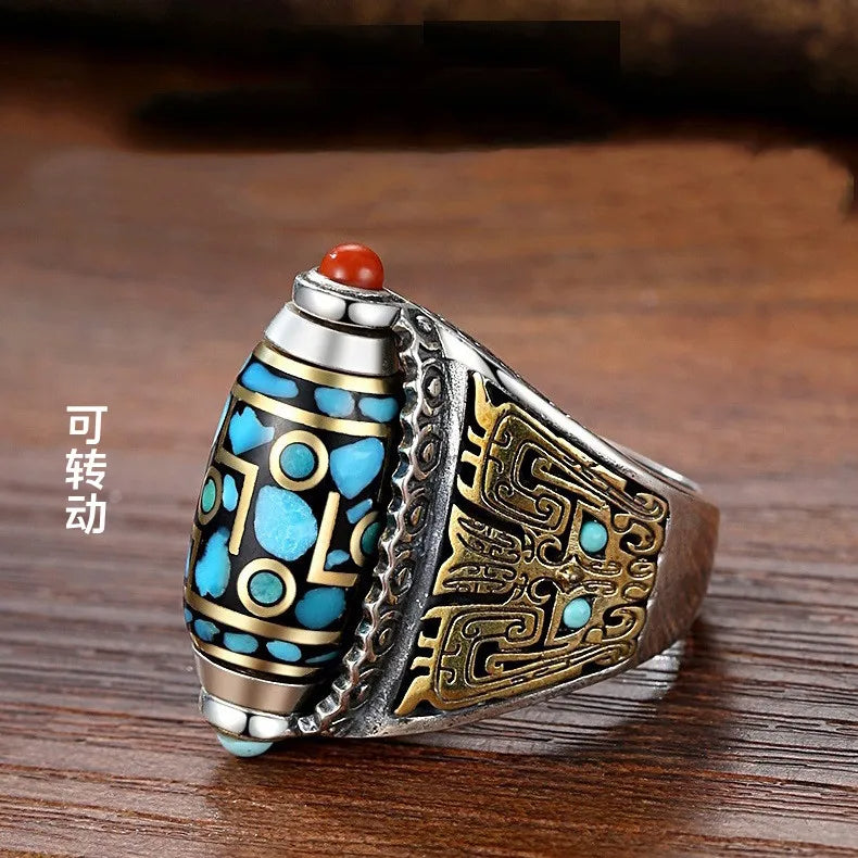 ANILLO MANTRA TIBETANO