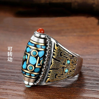 ANILLO MANTRA TIBETANO